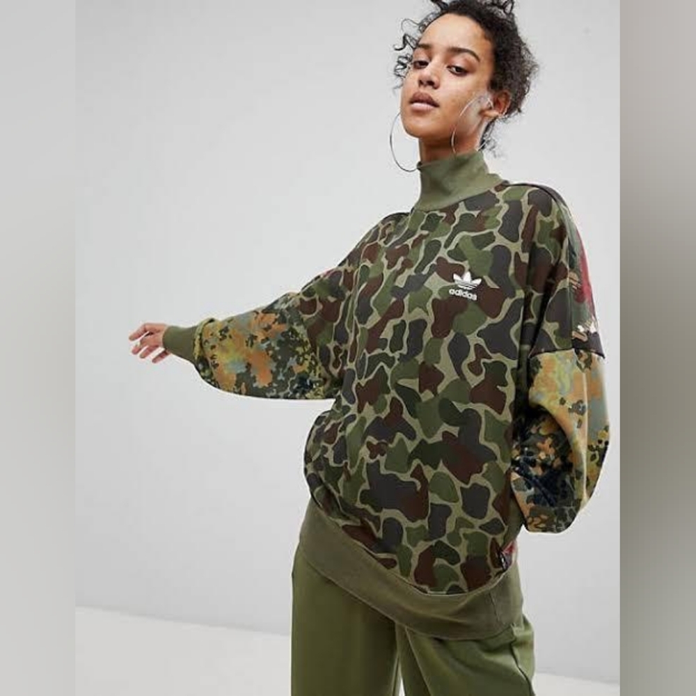 adidas x Pharell Hu Camo Sweater